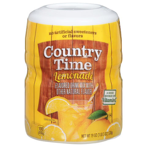 Country Time Drink Mix Lemonade 8Qt 19 OZ