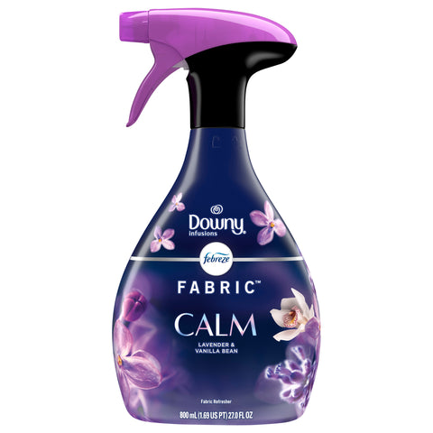 Febreze Odor-Fighting Fabric Refresher, Downy Calm, 27 fl oz - 27 FZ 4 Pack