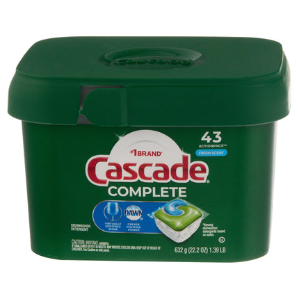 Cascade Complete Actionpacs Fresh Scent - 22.2 OZ 6 Pack