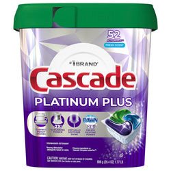 Cascade Platinum Plus Actionpacs Fresh Scent - 28.4 OZ 3 Pack