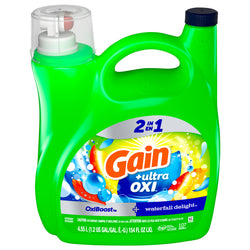 Gain Waterfall Delight Liquid Detergent - 154 FZ 4 Pack