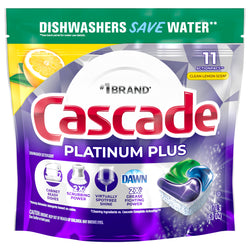Cascade Actionpacs Platinum Plus Dishwasher Detergent - 6.0 OZ 4 Pack