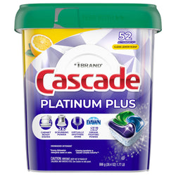 Cascade Actionpacs Platinum Plus Dishwasher Detergent - 28.4 OZ 3 Pack
