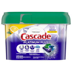 Cascade Actionpacs Platinum Plus Dishwasher Detergent - 15.3 OZ 6 Pack