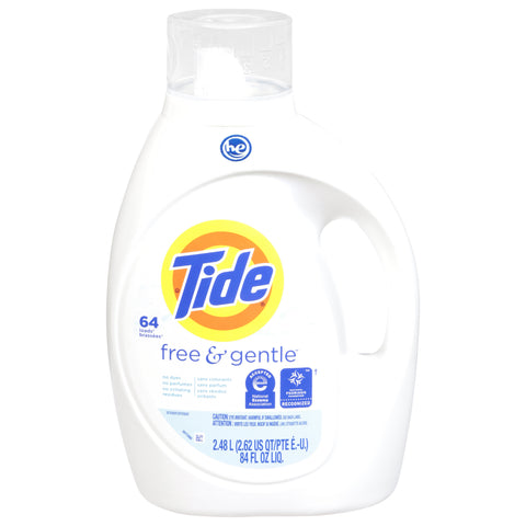 Tide Free & Gentle Detergent 84 fl oz