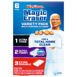 Mr. Clean Magic Eraser Multi-Purpose Cleaner - 6.0 OZ 4 Pack