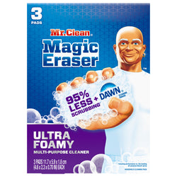 Mr. Clean Magic Eraser Ultra Foamy Multi-Purpose Cleaner - 3.0 OZ 6 Pack