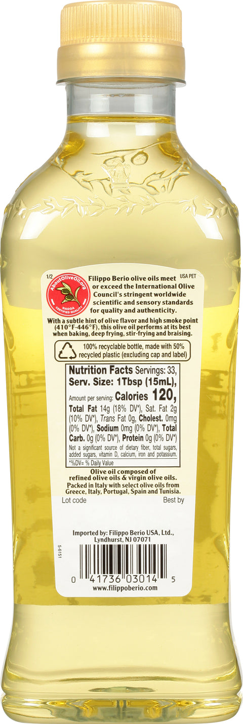 Filippo Berio Extra Light Olive Oil 16.9 FZ