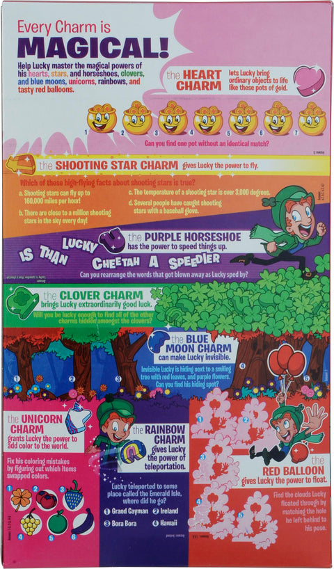 General Mills Lucky Charms Family Size 18.6 OZ