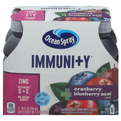 Ocean Spray Immunity Cranberry Blueberry Juice - 60 OZ 4 Pack