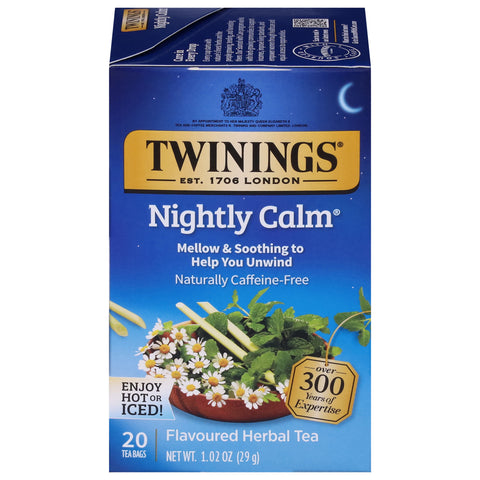 Twinings Nightly Calm Herbal Tea 20 CT