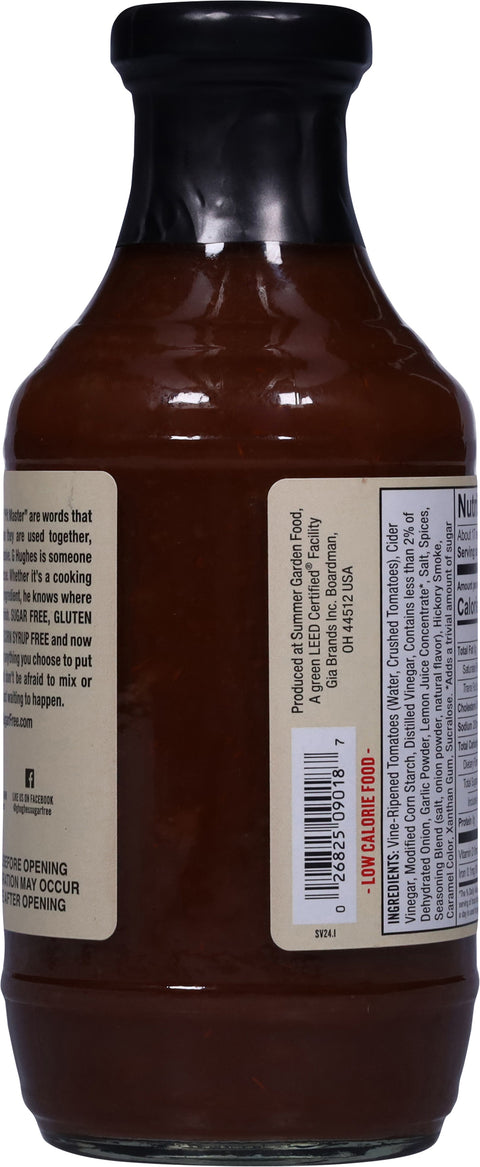 G Hughes Sugar Free Sweet & Spicy BBQ Sauce 18 oz