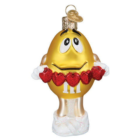 M&M'S Yellow Love You Ornament