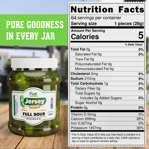 Whole Full Sour Pickles