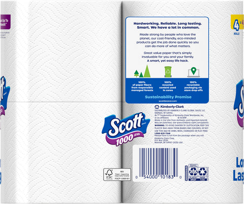 Scott Bath Tissue 4000 CT