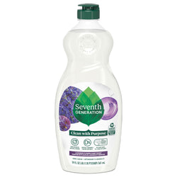 Seventh Generation Dish Soap Lavender Flower & Mint Scent - 19 FZ 6 Pack