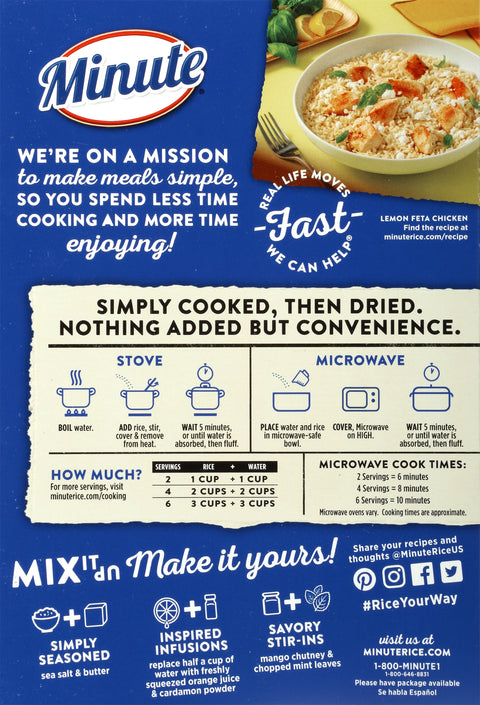 Minute Basmati Rice 12 OZ