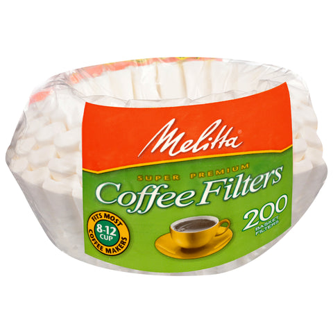 Melitta Coffee Filter Basket White 200 CT