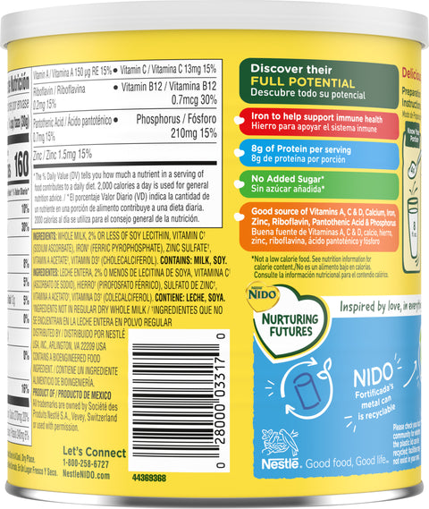 NIDO Fortificada Powdered Drink Mix