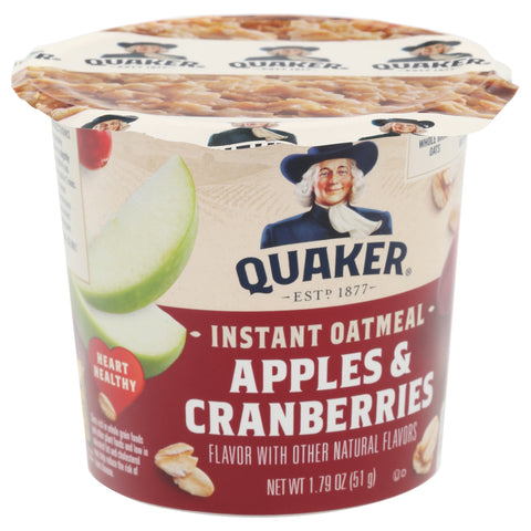 Quaker Express Cup Apple & Cranberries 1.79 OZ