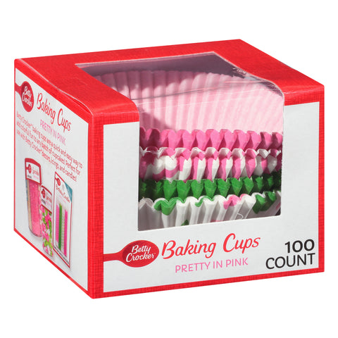 Betty Crocker Pretty In Pink Liners 100 CT