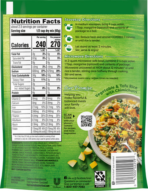 Knorr Rice Sides Rice Medley 5.6 OZ