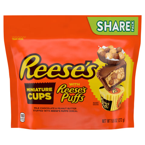 Reese's Stuffed Puffs - 9.6 OZ 8 Pack
