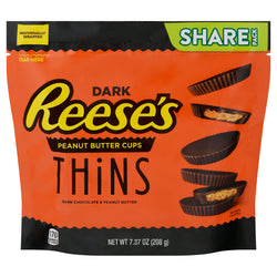 Reese's Dark Chocolate Peanut Butter Cups - 7.37 OZ 8 Pack