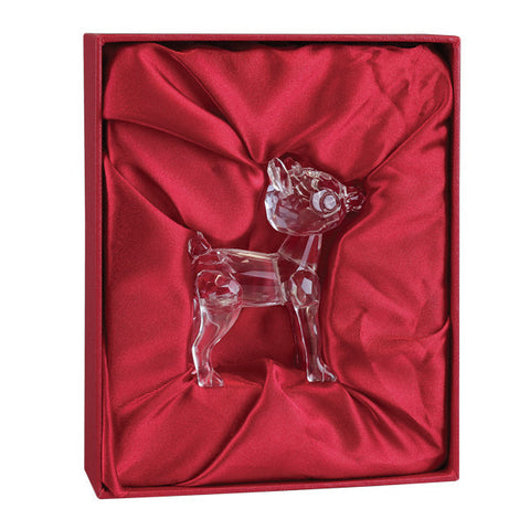 Rudolph Crystal Figurine