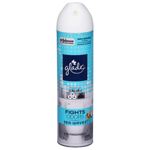 Glade Sea Waves Air Freshener 7.3 oz - 6 Pack