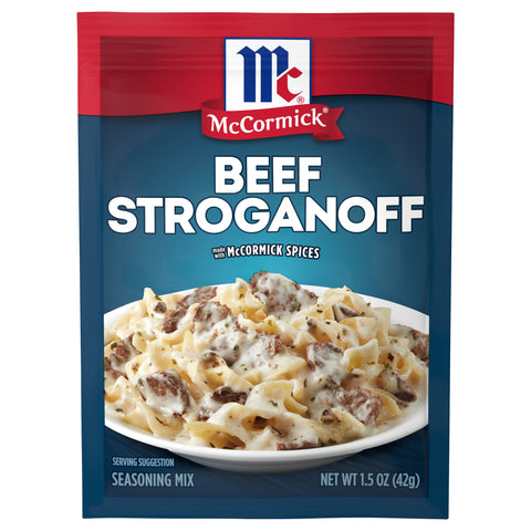 McCormick Seasoning Mix Beef Stroganoff - 1.5 OZ 12 Pack