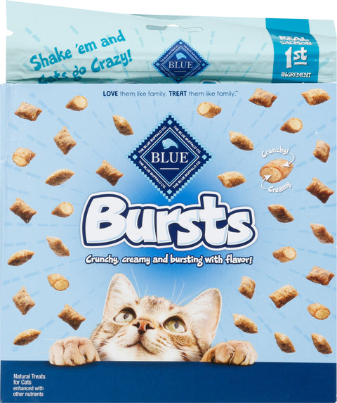 Blue Buffalo Bursts Filled Seafood Cat Treats 5 OZ