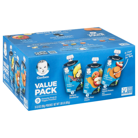 Gerber Fruit & Veggie Baby Food 31.5 OZ