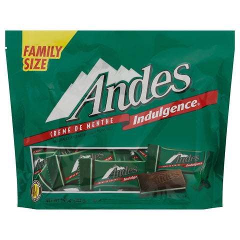 Andes Indulgence Creme De Menthe Candy Family Size 14 oz - 5 Pack