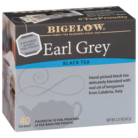 Bigelow Earl Grey Black Tea 40 CT