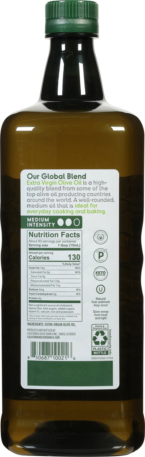 California Olive Ranch Extra Virgin Olive Oil Medium Global Blend 47.33 FZ