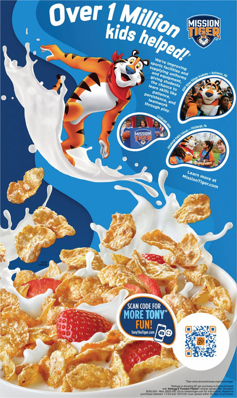 Kellogg's Frosted Flakes Cereal Original 21.7oz
