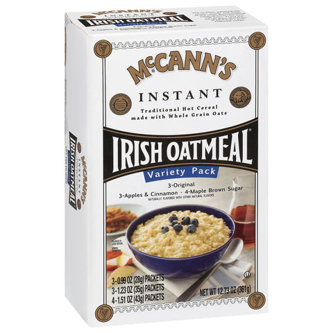 McCann's Instant Irish Oatmeal Variety Pack 12.73 OZ