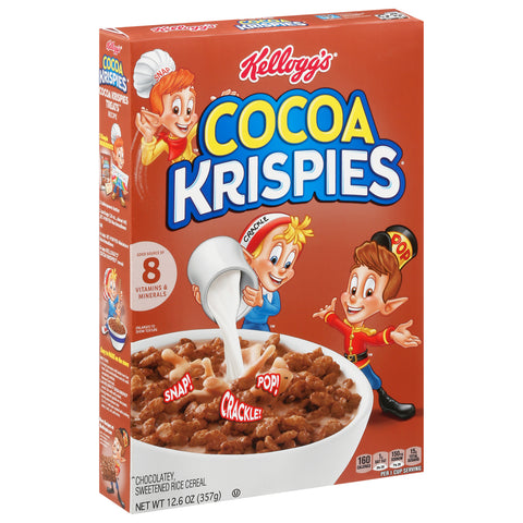 Kellogg's Cocoa Krispies Cold Breakfast Cereal Original, 12.6 oz
