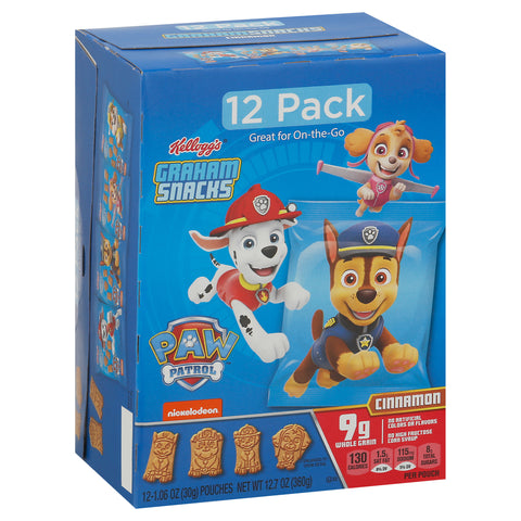 Keebler Paw Patrol Graham Snacks Cinnamon 12.7 OZ