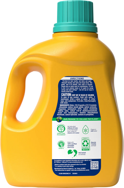 Arm & Hammer Fresh Scent Liquid Detergent 105 FZ
