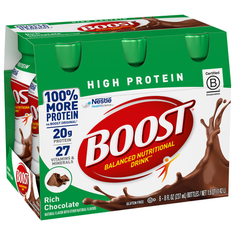 Boost Drinks High Protein Chocolate 48 FZ