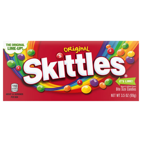 Skittles Original Chewy Candy Theater Box