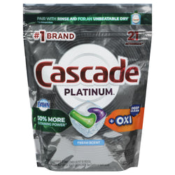Cascade Platinum Oxi Dishwasher Detergent - 11.7 OZ 5 Pack