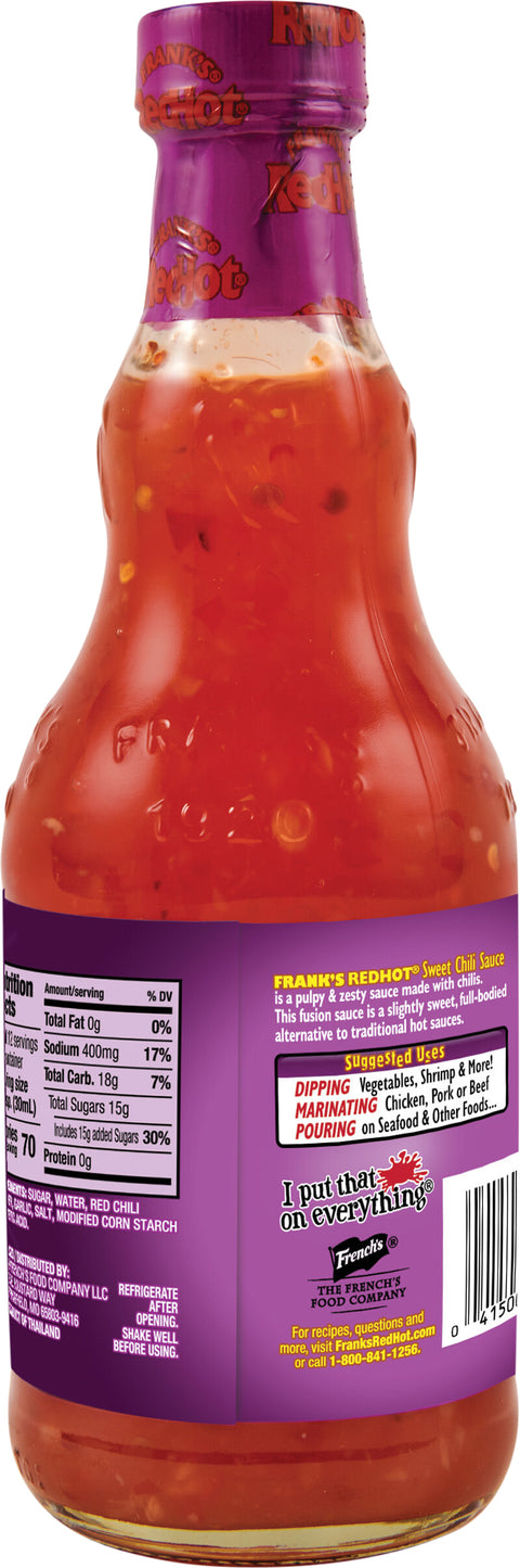 Frank's Red Hot Sauce Hot Sweet Chili 12 FZ