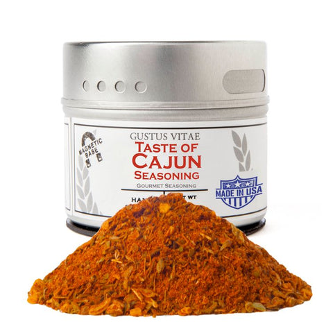 Gustus Vitae Taste of Cajun Seasoning - 1.6 OZ 8 Pack