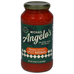 Michael Angelo's Nonna's Secret Spicy Marinara Sauce - 24.0 OZ 6 Pack