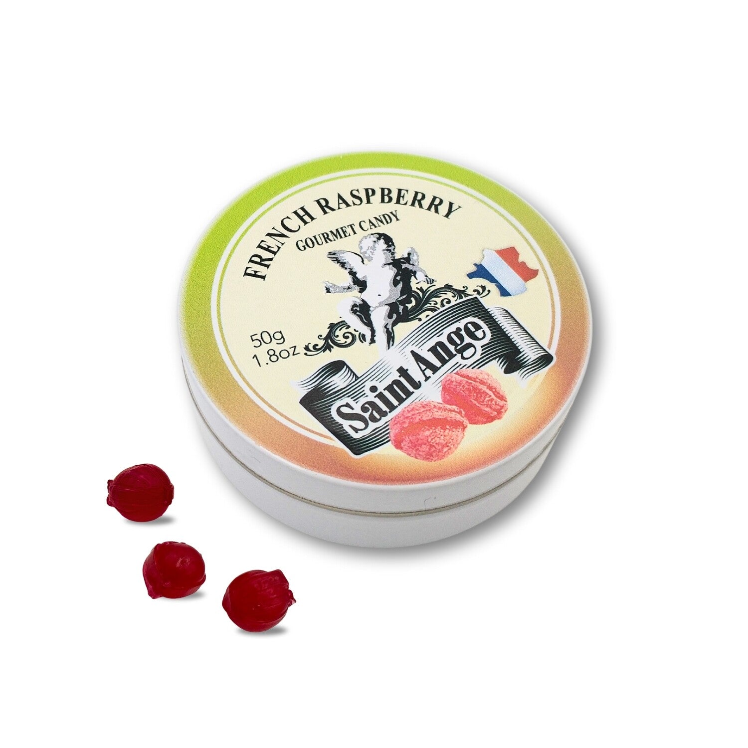 Naturally Fc French Raspberry Pastilles Candy - 1.7 OZ 10 Pack ...