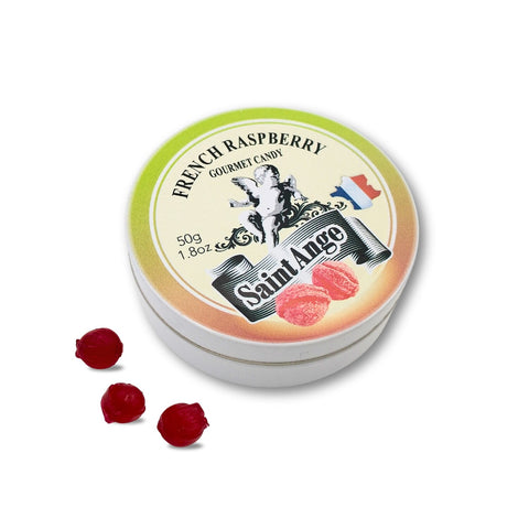 Naturally Fc French Raspberry Pastilles Candy - 1.7 OZ 10 Pack