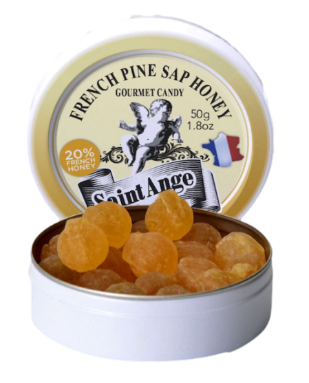 Naturally Fc French Pine Sap Honey Pastilles Candy - 1.7 OZ 10 Pack
